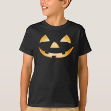Camiseta de Halloween Cara de Calabaza Truco o Tra