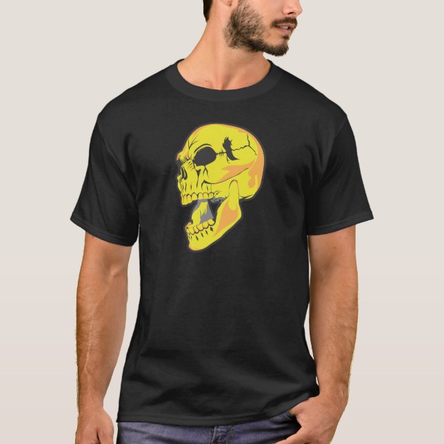 Camiseta de Halloween con gritos (Anverso)