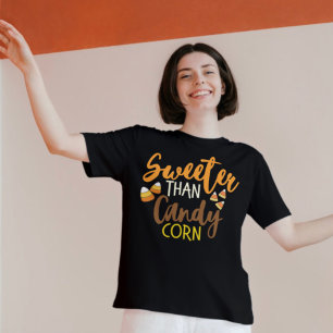 Camiseta de Halloween con maíz dulce