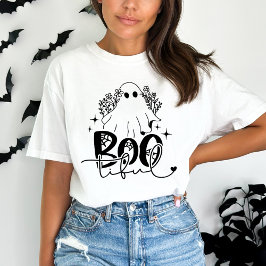 Camiseta de Halloween con sabor a boo