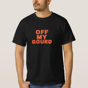 Camiseta de Halloween con texto desgastado - Fuera