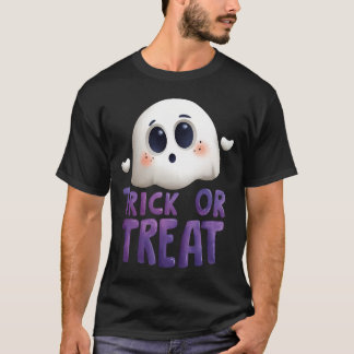 Camiseta de Halloween 'Cute Ghost Trick or Treat' 