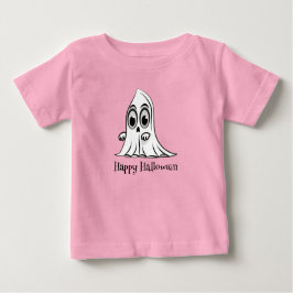 Camiseta de Halloween de bebé fantasma lindo
