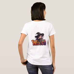 Camiseta de Halloween de Bruja Gruñona Divertida y