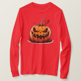 Camiseta de Halloween de Calabaza Siniestra – Jack