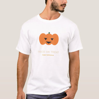 Camiseta de Halloween de calabaza 'Truco o trato'
