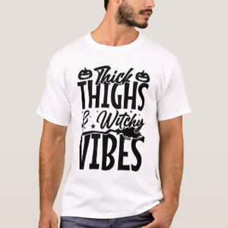 camiseta de Halloween de cosas gruesas