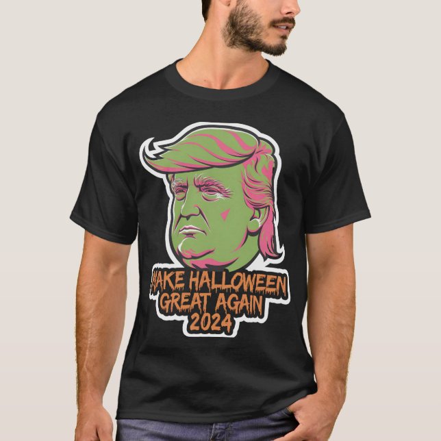 Camiseta de Halloween de Donald Trump (Anverso)
