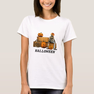 Camiseta de Halloween de espantapájaros
