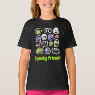 Camiseta de Halloween de espeluznantes amigos