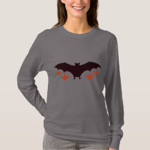 Camiseta de Halloween de familia de murciélagos co