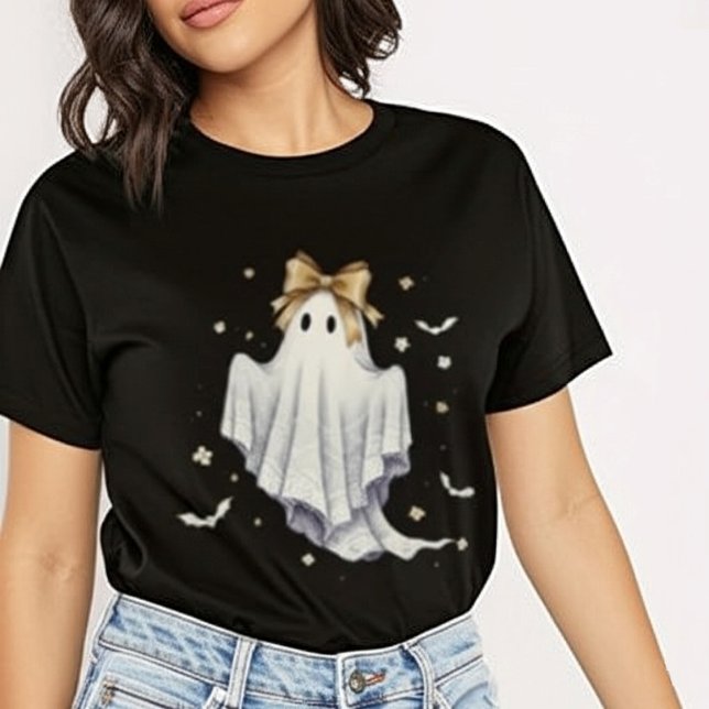 Camiseta de Halloween de Fantasma de Encaje Adorab (Subido por el creador)