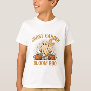 Camiseta de Halloween de Fantasma de Jardín Encant