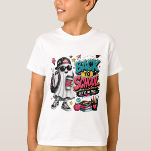 Camiseta de Halloween de fantasma espeluznante de