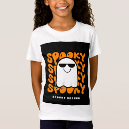 Camiseta de Halloween de fantasma lindo para la te