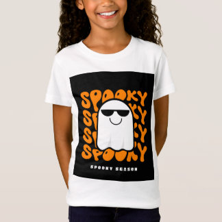 Camiseta de Halloween de fantasma lindo para la te