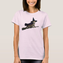 Camiseta de Halloween de Gato Naranja Bonito