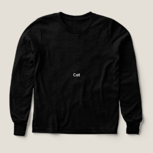 Camiseta de Halloween de gato negro Spooky & Spoil