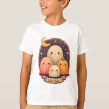 Camiseta de Halloween de la familia de fantasmas l
