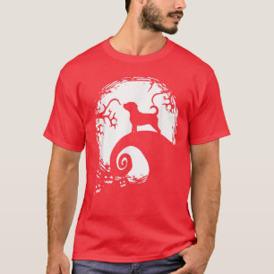 Camiseta de Halloween de la Luna de Lucha