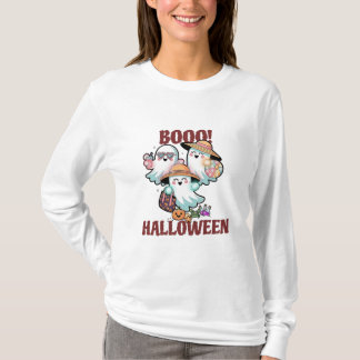 Camiseta De Halloween De Los Fantasmas