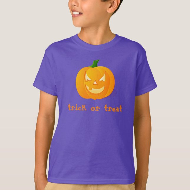 Camiseta de Halloween de los niños (Anverso)