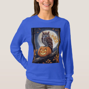 Camiseta de Halloween de manga larga para mujer bú