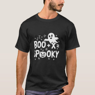 Camiseta de Halloween de Matemáticas Divertidas Bo
