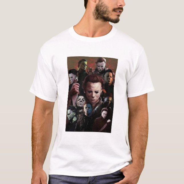 Camiseta de halloween de Michael Myers.. (Anverso)