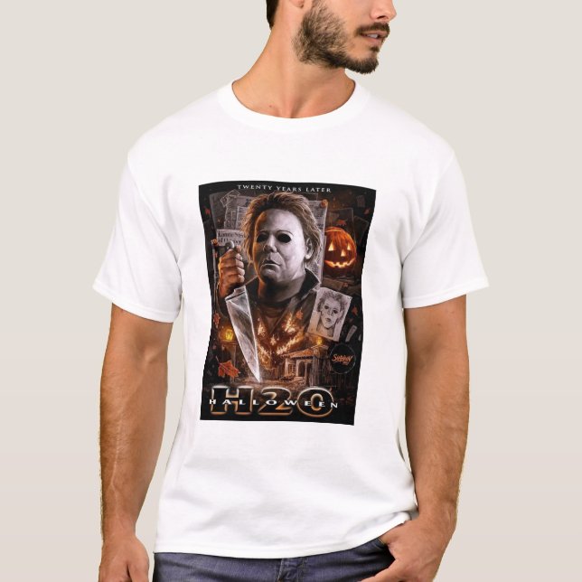 camiseta de halloween de Michael myers (Anverso)