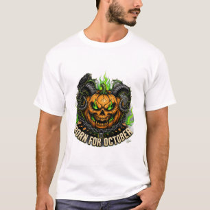 Camiseta de Halloween de Nacer en Octubre