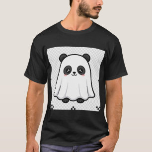 Camiseta de Halloween de Panda Fantasma