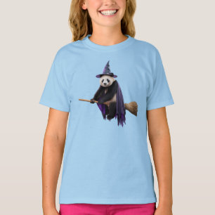 Camiseta de Halloween de Panda Lindo para Niños