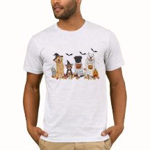 Camiseta de Halloween de Perros Lindos y Espeluzna