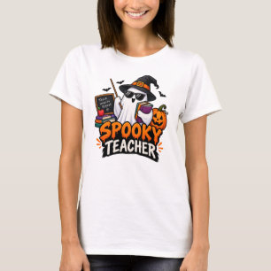 Camiseta de Halloween de Profesor Espeluznante