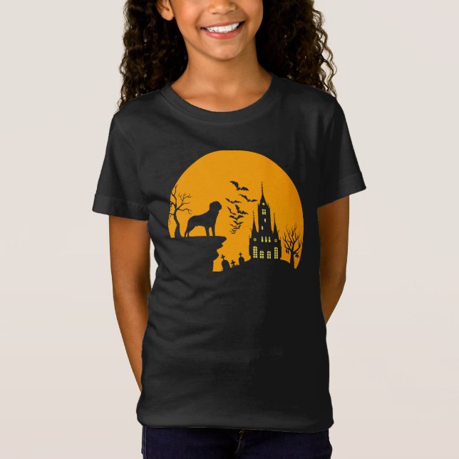 Camiseta de Halloween de Rottweiler (Anverso)
