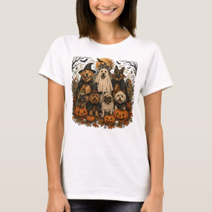 Camiseta de Halloween de Spooky Dog Squad