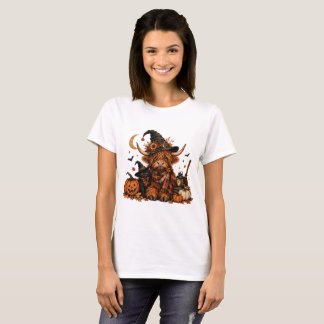 Camiseta de Halloween de Vaca de las Tierras Altas