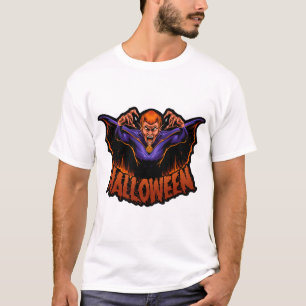 camiseta de halloween de vampiro halloween