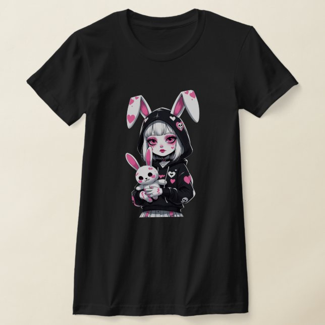Camiseta de Halloween del Chica del diablo - Cuta  (Distribución)