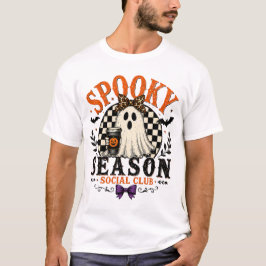Camiseta de Halloween del Club Social de la Tempor