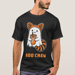 Camiseta de Halloween del mapache fantasma de Boo