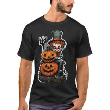 Camiseta de Halloween: El payaso de Jack O'Lantern