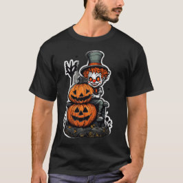 Camiseta de Halloween: El payaso de Jack O'Lantern