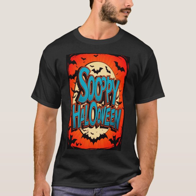 Camiseta de Halloween espeluznante (Anverso)
