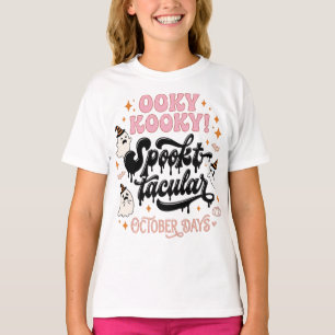 Camiseta de Halloween espeluznante y adorable para