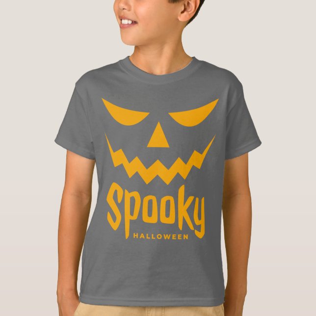 Camiseta de Halloween Feliz (Anverso)