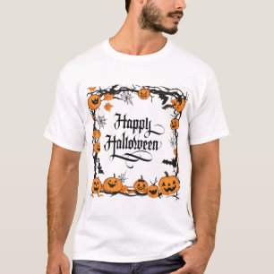 Camiseta de Halloween feliz para hombres
