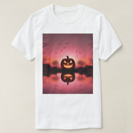Camiseta de Halloween feliz personalizado