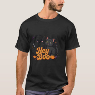 Camiseta de Halloween Hey Boo